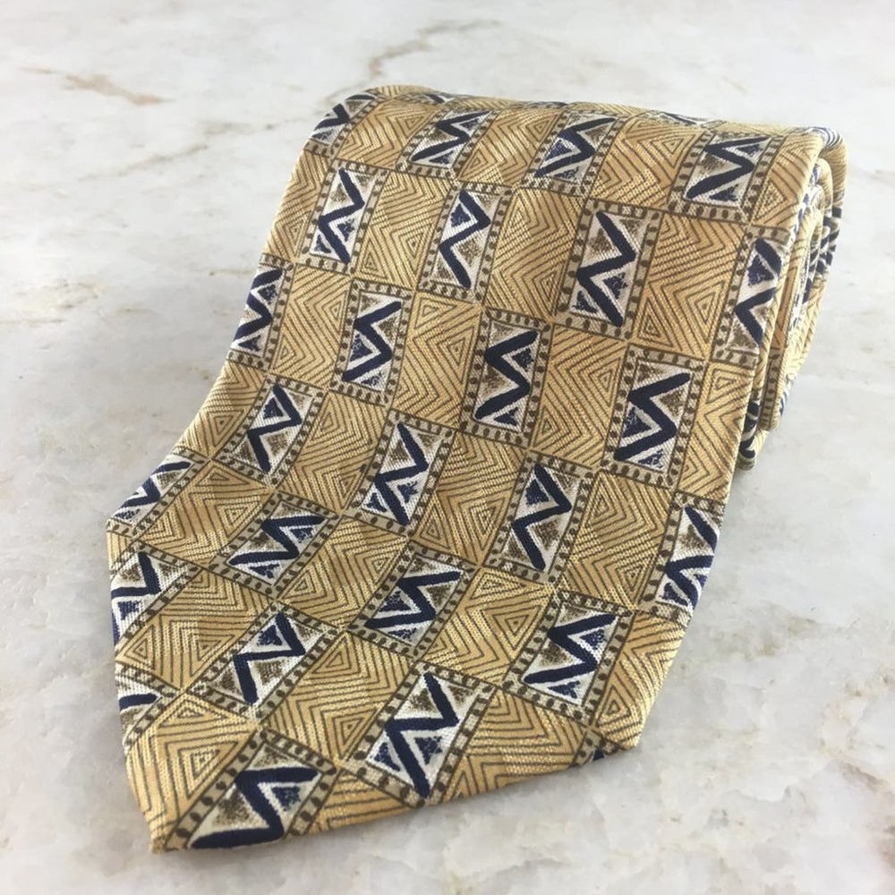 HICKEY FREEMAN SILK TIE - Picture 8 of 10